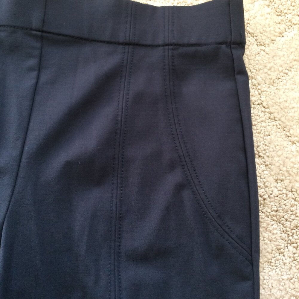 Thalian Stretch Pants - Leggings Blue Size 12 - Picture 6 of 16